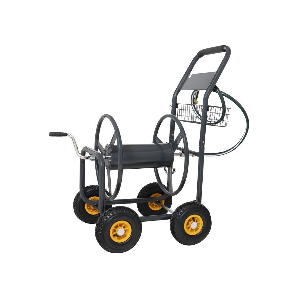 gardengear slangen/haspelwagen 4 wielen