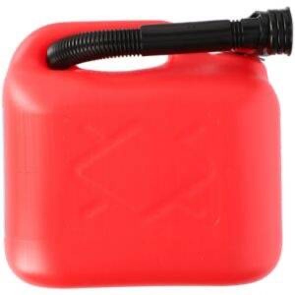 jerrycan, 5 liter rood