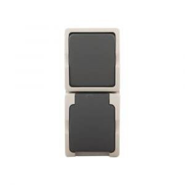 wcd/wisselschakelaar +ra vertikaal