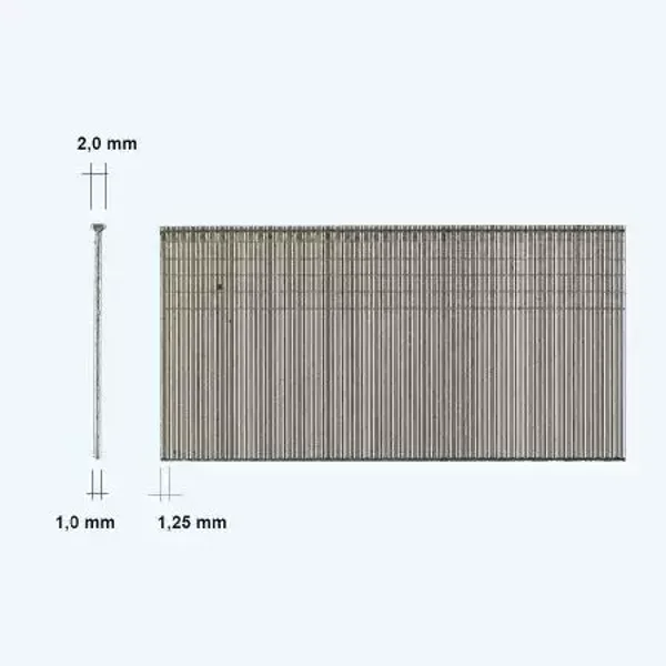 5000 stuks gegalvaniseerde 18 GA brads 10 mm (Kopie) (Kopie)