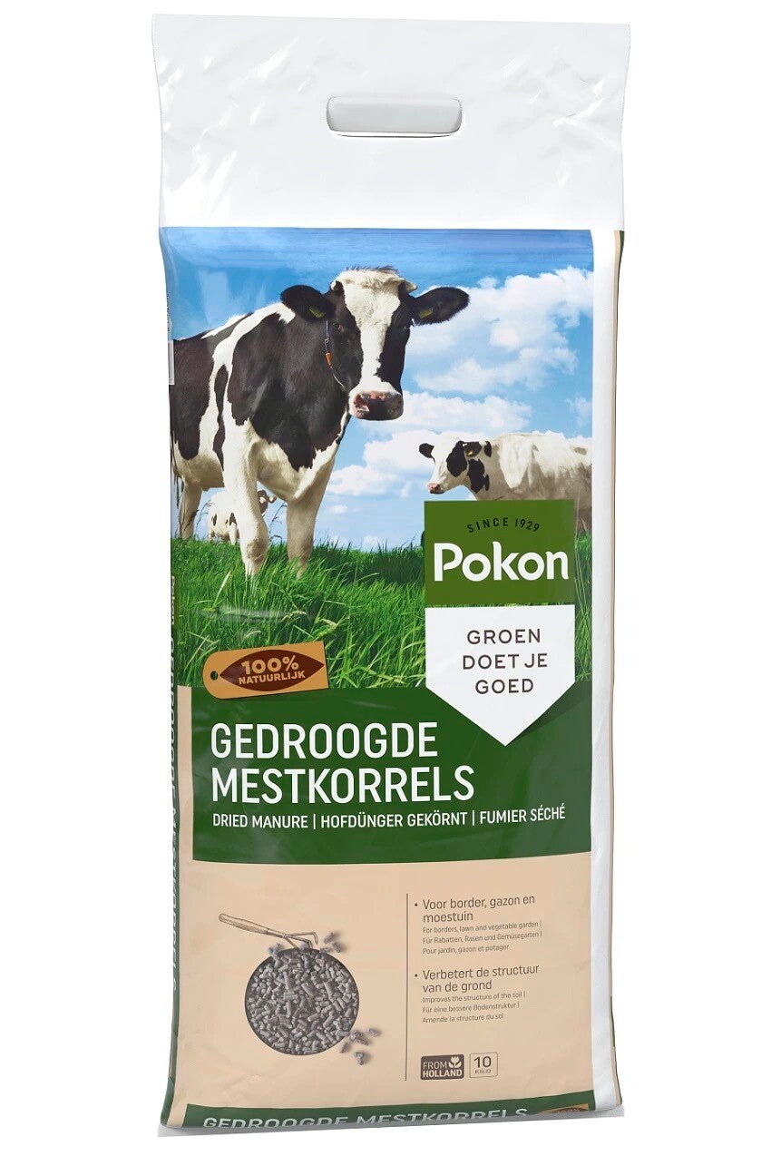 Pokon Gedroogde Mestkorrel 10kg