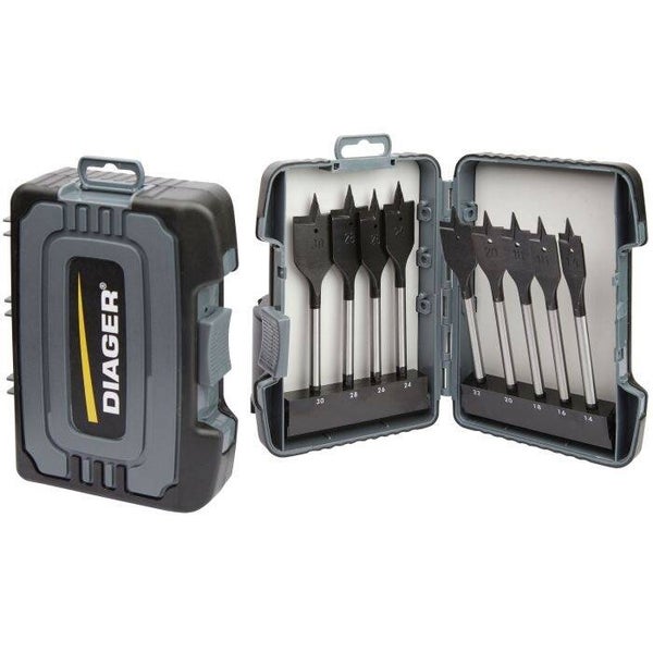 Diager® speedboor set 9 stuks