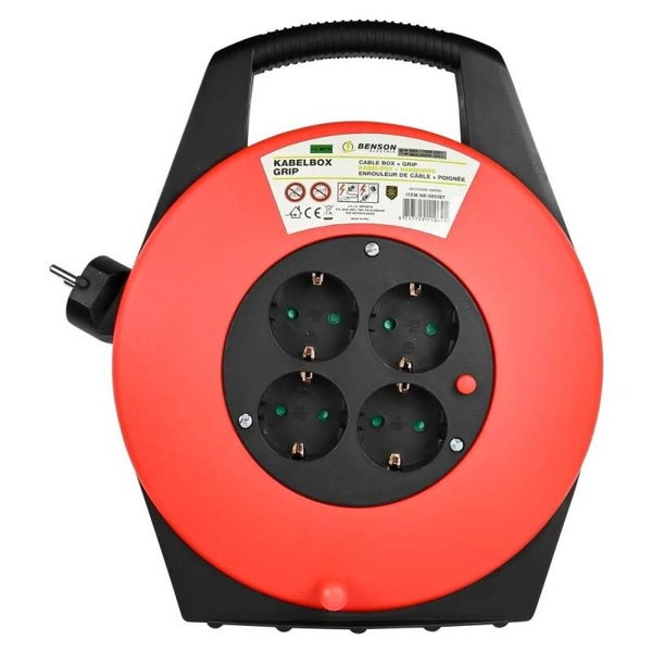 Benson Kabelbox 10 mtr + grip
