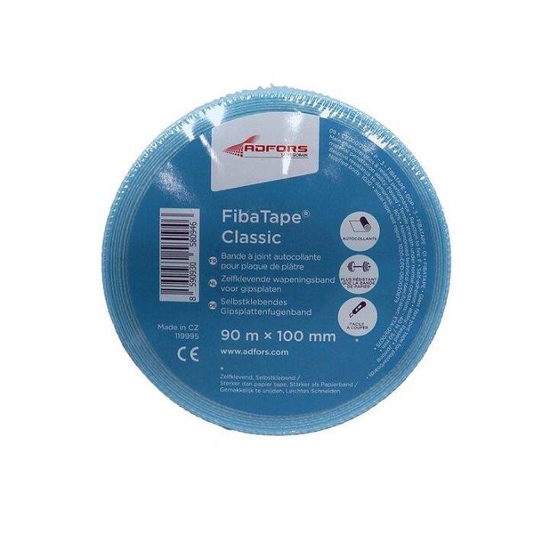 Fiba, Classic, glasvezeltape zelfklevend, 48 mm x 90 m