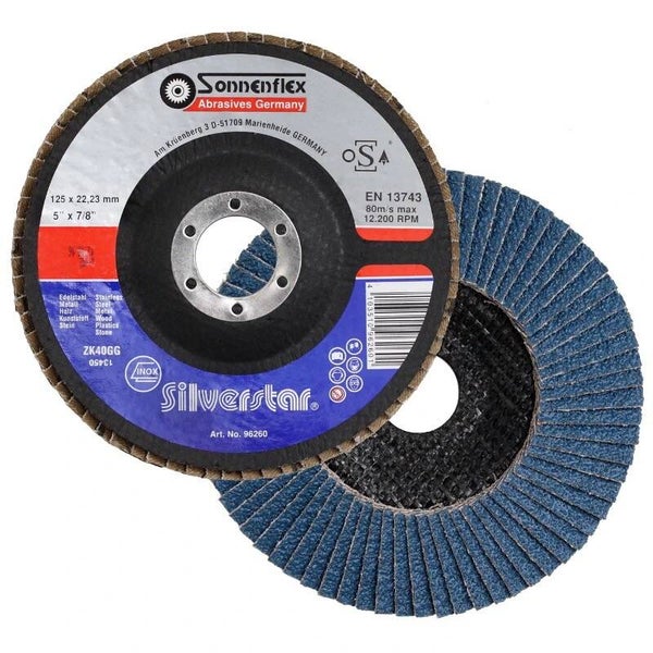 Lamellenschijf 115mm & 125mm per stuk
