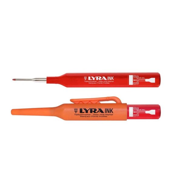 LYRA diepmarker, merkstift, rood