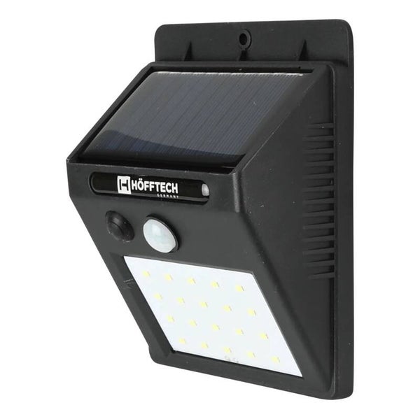 Hofftech Wandlamp solar LED + pir sensor IP65