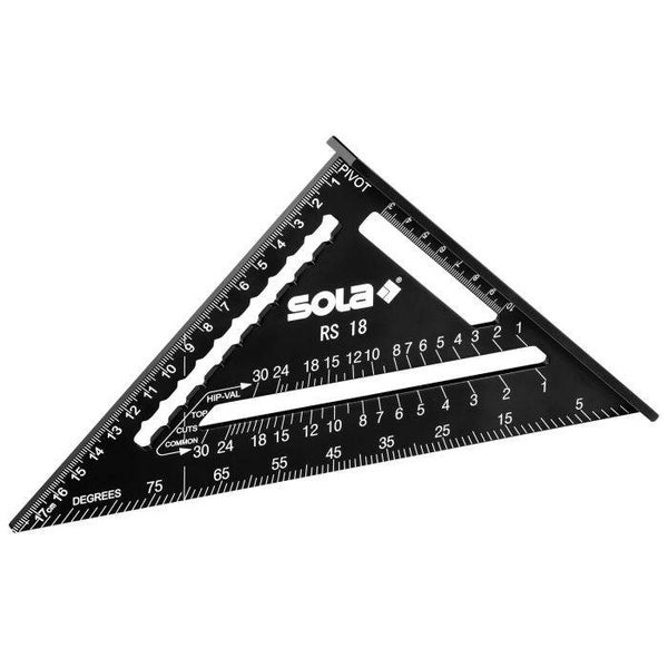 SOLA winkelhaak RS 18 zwart