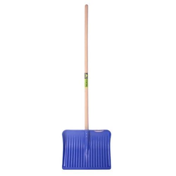 Eurotool Sneeuw-/voerschep -MM- GROOT, kunststof blauw, steel 130cm