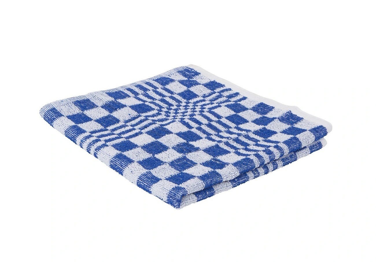 Keukendoek / Handdoek blok 50x50cm -blauw -3 stuks-