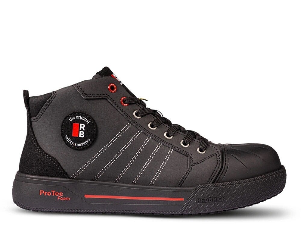 Werkschoen Redbrick Champ High hoog zwart S3