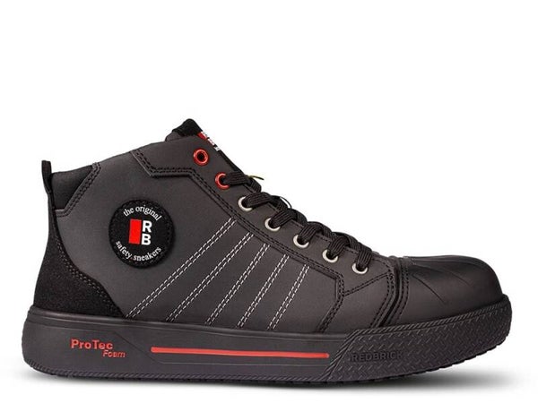 Werkschoen Redbrick Champ High hoog zwart S3