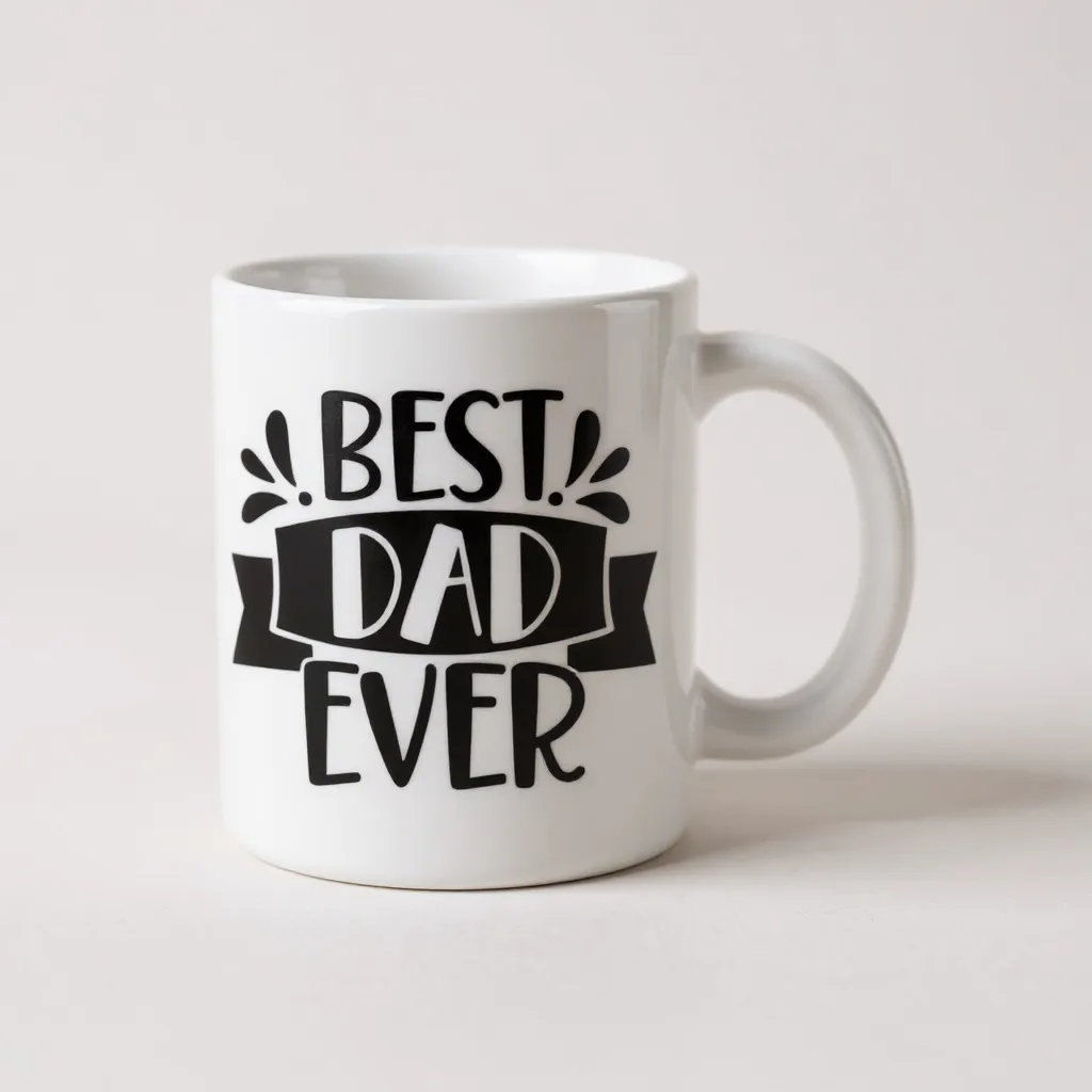 Father’s Day Mug & Stainless Steel Spoon gift set