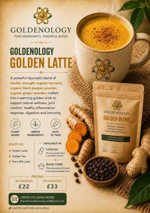 Goldenology for cafes, juice bars, wellbeing centers 250g