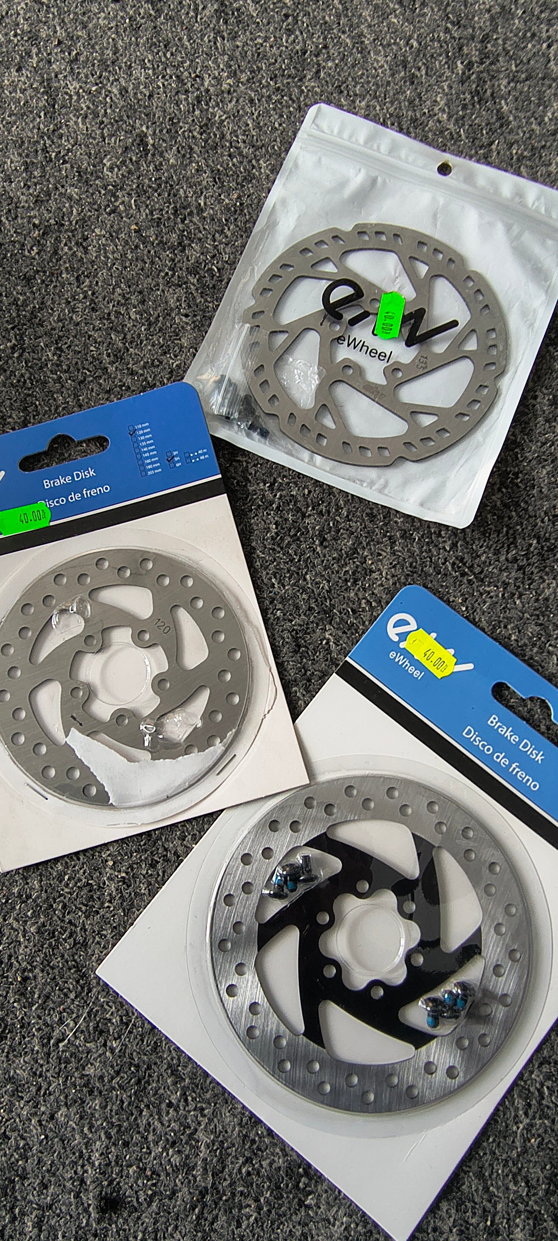 Tarcza hamulcowa różne wielkości