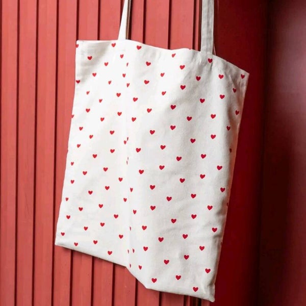Sac 👜 en tissu St-Valentin 💘 Ghost