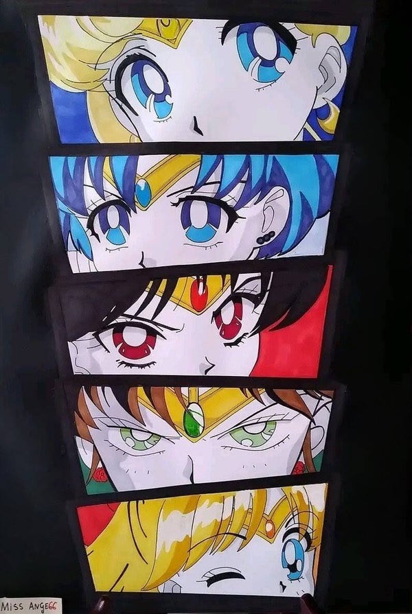 Sailor Moon 🌙🐈‍⬛ portrait d’Héroïnes 🦸‍♀️ [illustration]