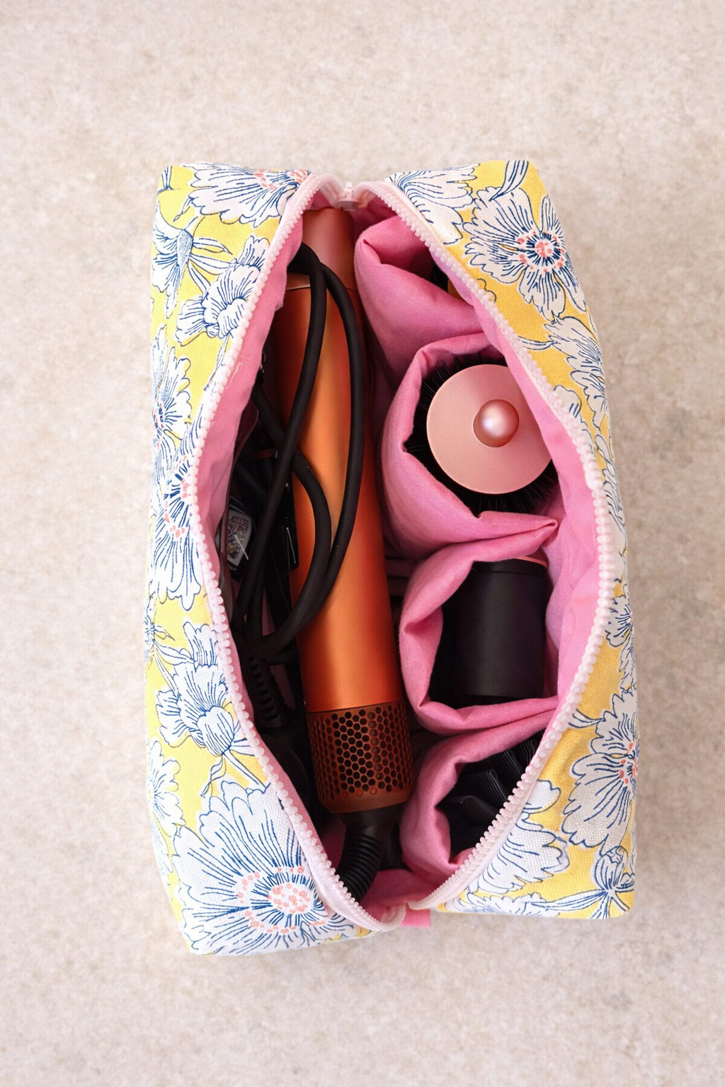 Dyson airwrap pouch fleurs