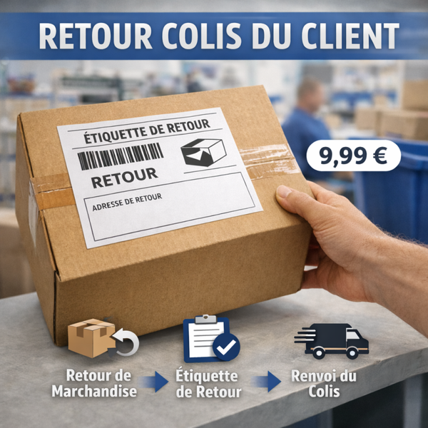Retour colis 📦