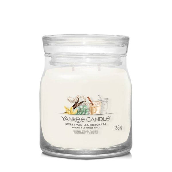 Yankee Candle Signature Medium Jar Sweet Vanilla Horchata