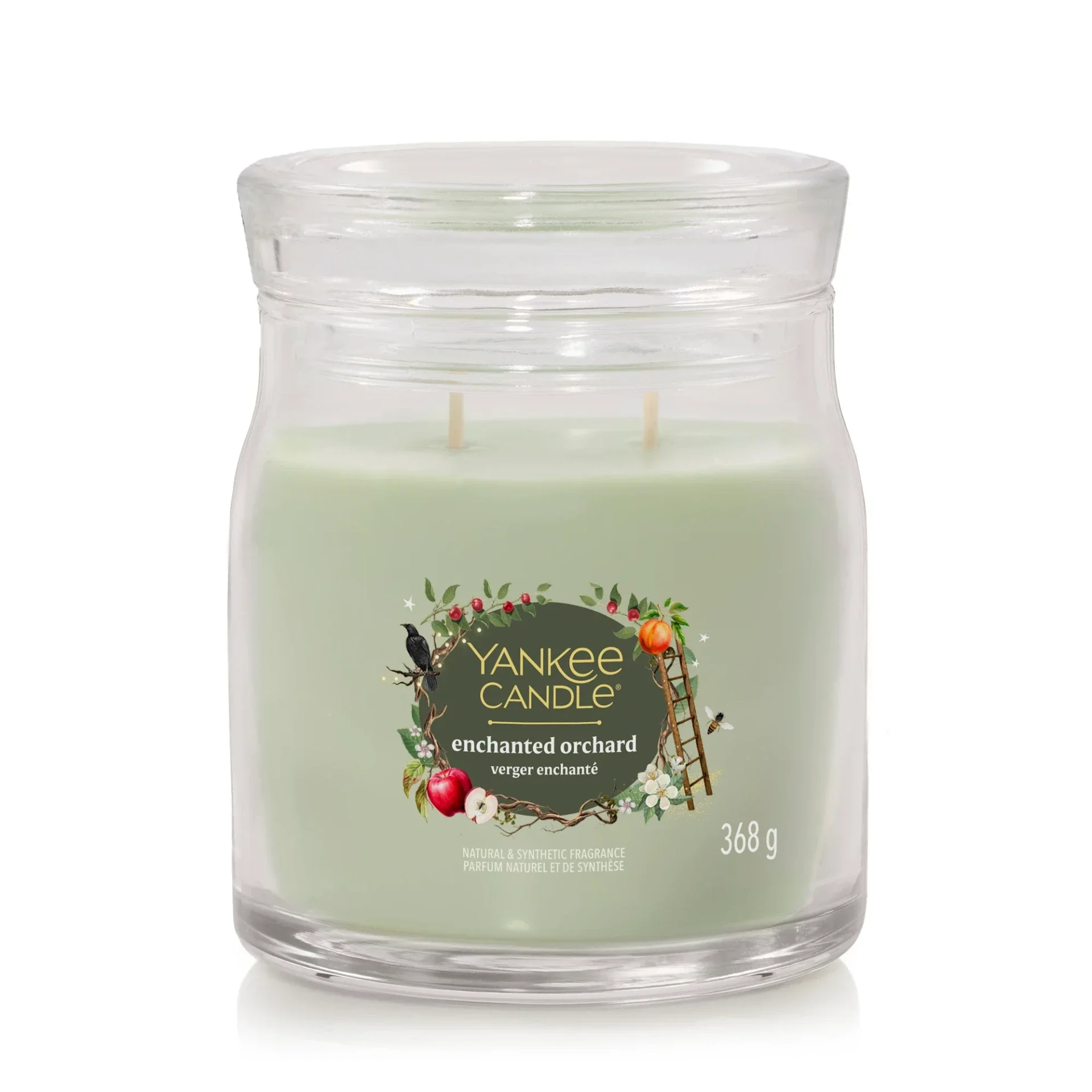 Yankee candle enchanted orchard medium jar