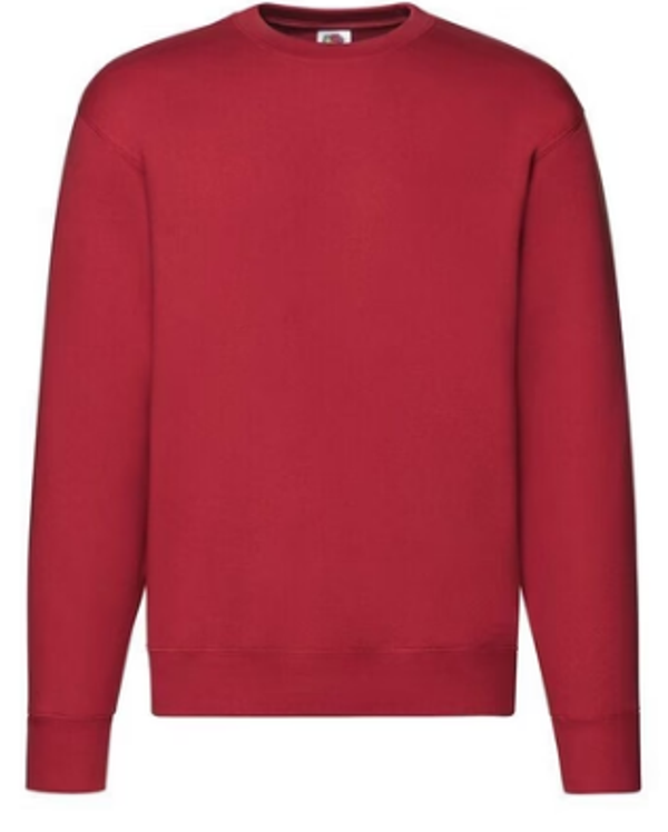 Fruit of the Loom Jersey sweater - bedrukt met logo of tekst