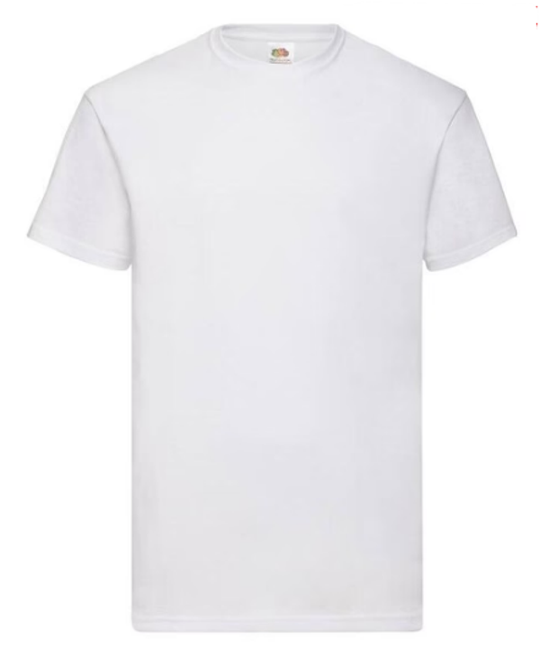 Fruit of the Loom T-shirt ronde hals - bedrukt met logo of tekst