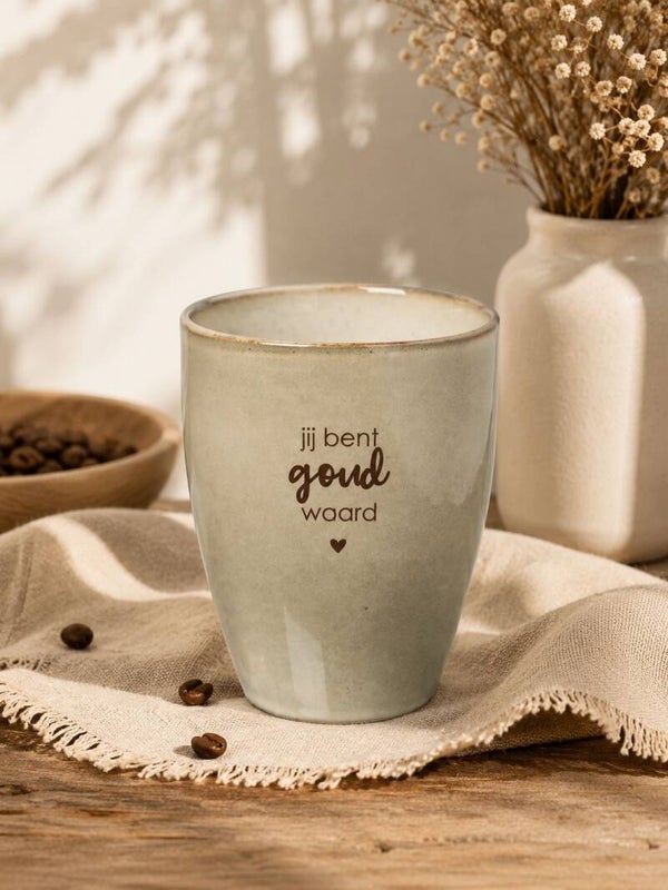 Koffie/ theemok - jij bent goud waard!