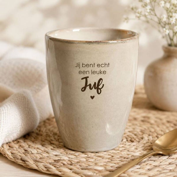 Koffie/ theemok: “jij bent echt een leuke juf”