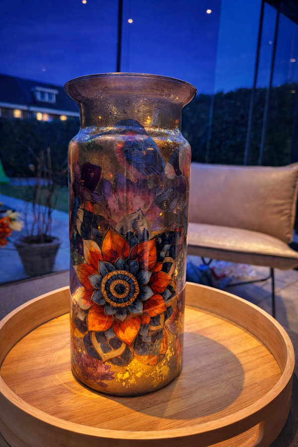 Decoupage vaas Kant en Klaar
