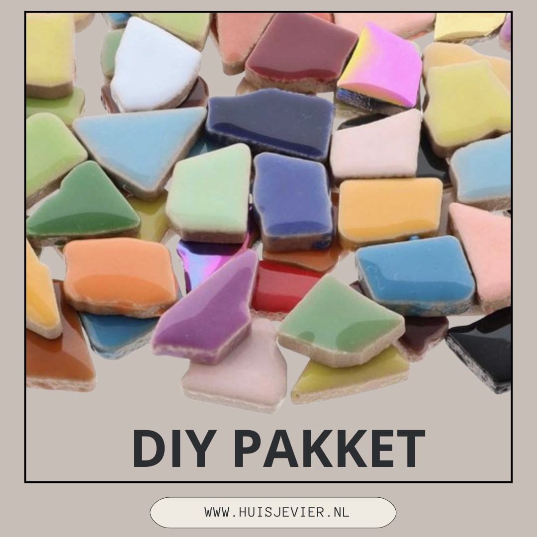 DIY pakket Mozaïek plank