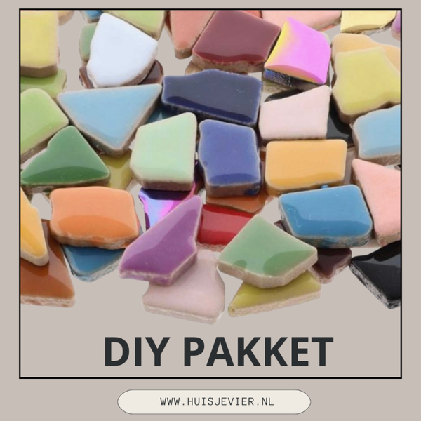 DIY pakket Mozaïek plank