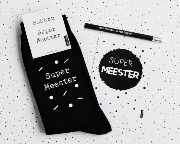 Super Meester sokken - one size