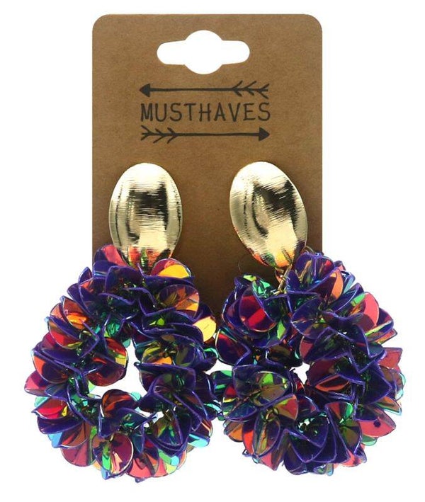 Fashion Earrings Shiny
