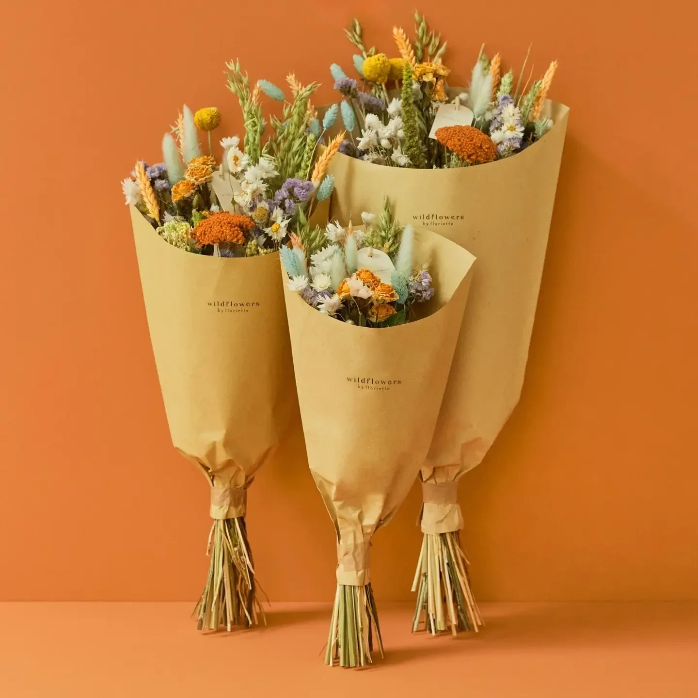 Dried Flowers - Field bouquet - Pastel Delight - Spring Favorite