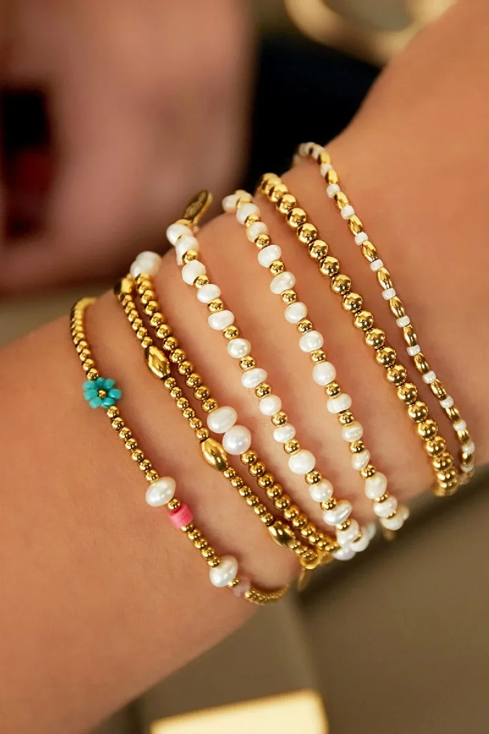 Armband parels