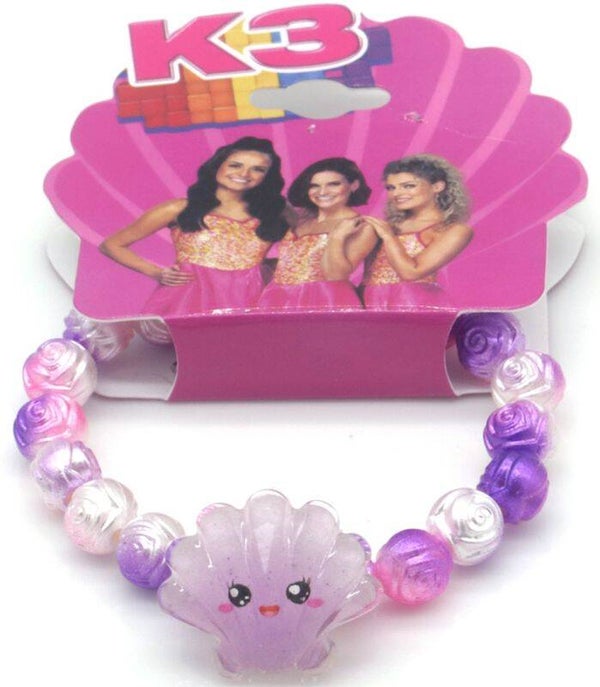 Originele K3 armband schelp