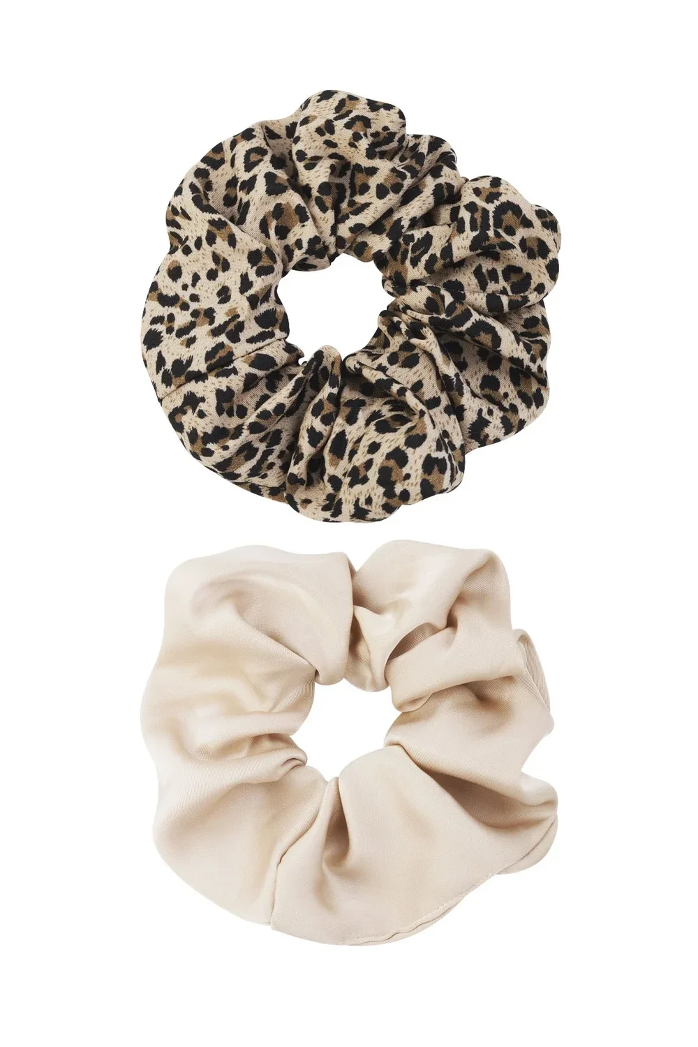 Scrunchies panterset 2 stuks
