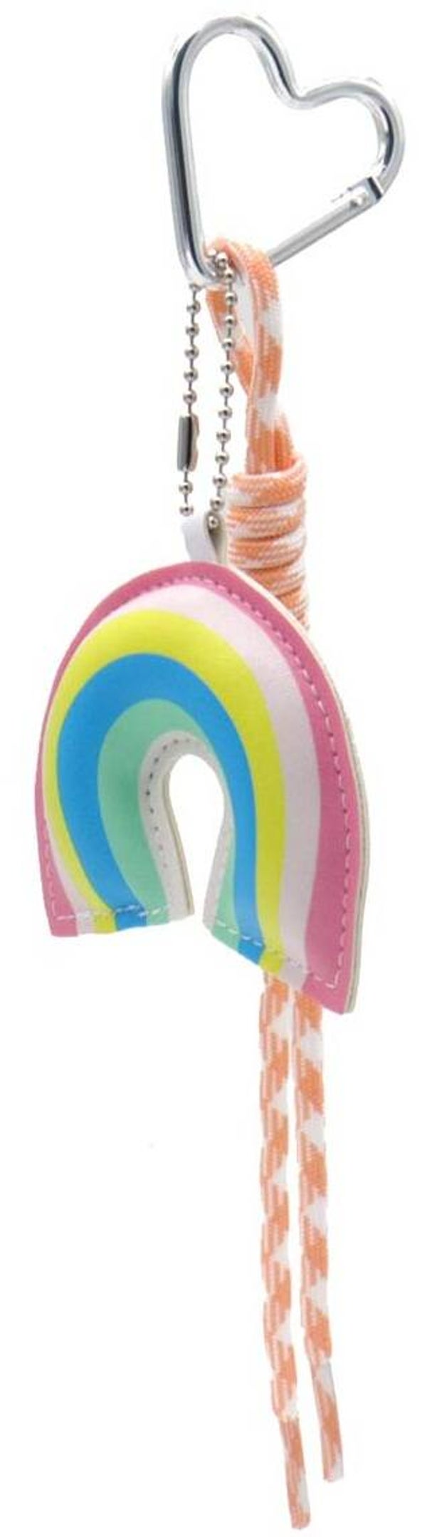 Sleutelhanger regenboog en hart