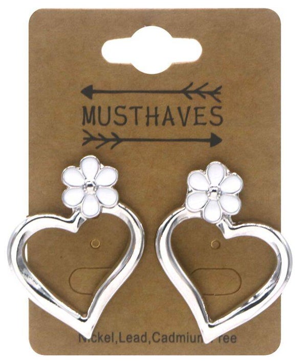 Fashion earrings hearts
