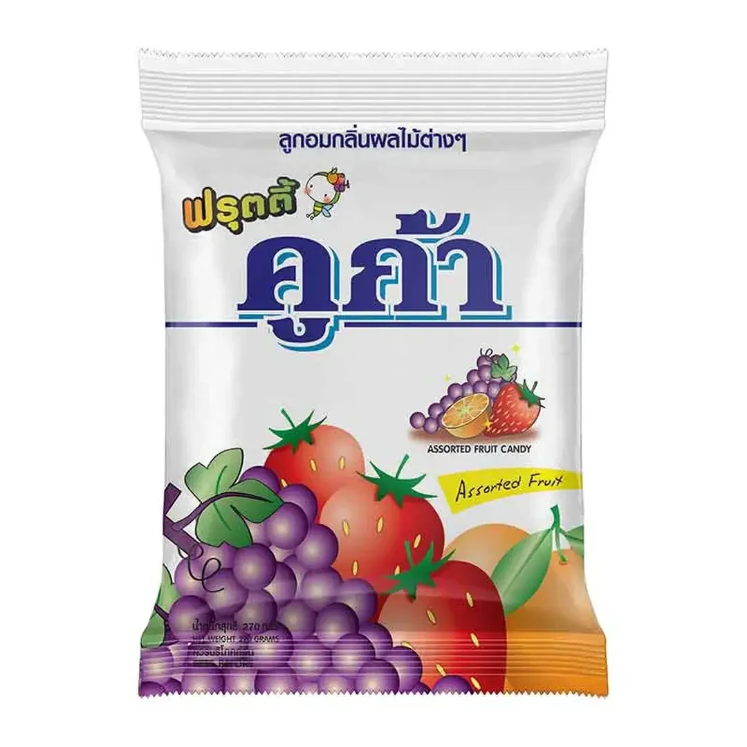ASSORTED FRUIT CANDY 270g COUGAR