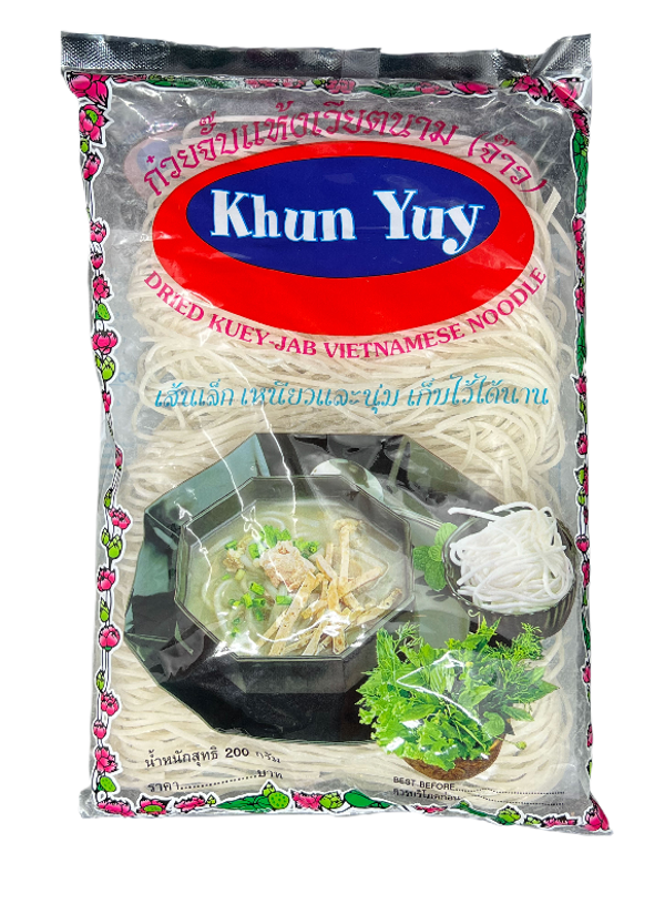 DRIED KUEY-JAB VIETNAMESE NOODLE 150g KHUN YUY