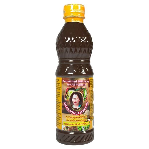 FERMENTED FISH SAUCE FOR PAPAYA SALAD "NHONG" 400g MAEBOONLAM