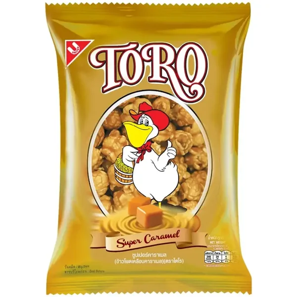 SUPER CARAMEL POPCORN 55g TORO