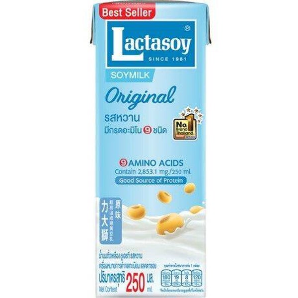 LACTASOY  Soy Milk Original Sweetened 250 ml