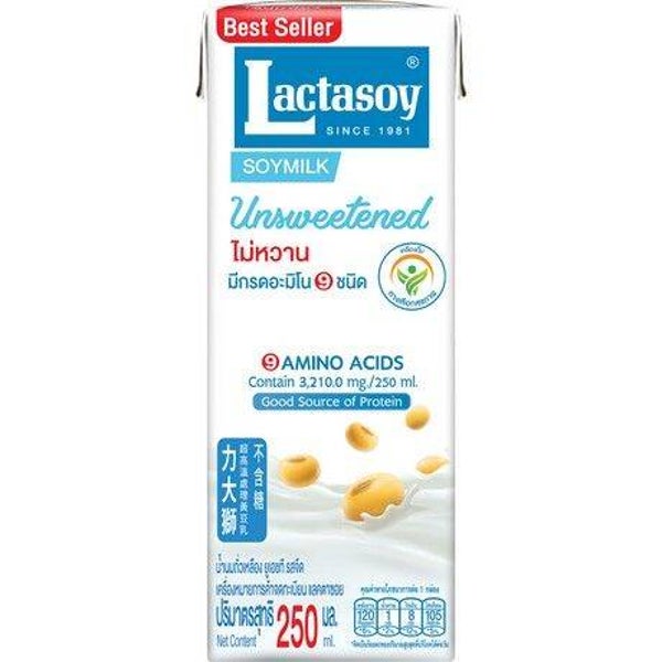 LACTASOY  Soy Milk Unsweetened 250 ml