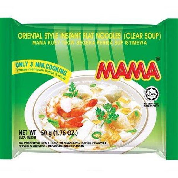 MAMA  Instant Flat Noodles Clear Soup 50 g