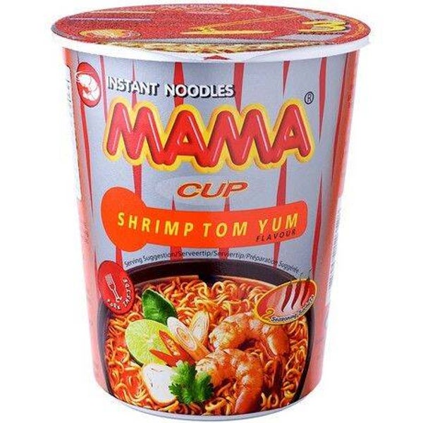 Instant Noodles Shrimp Cup 70 G