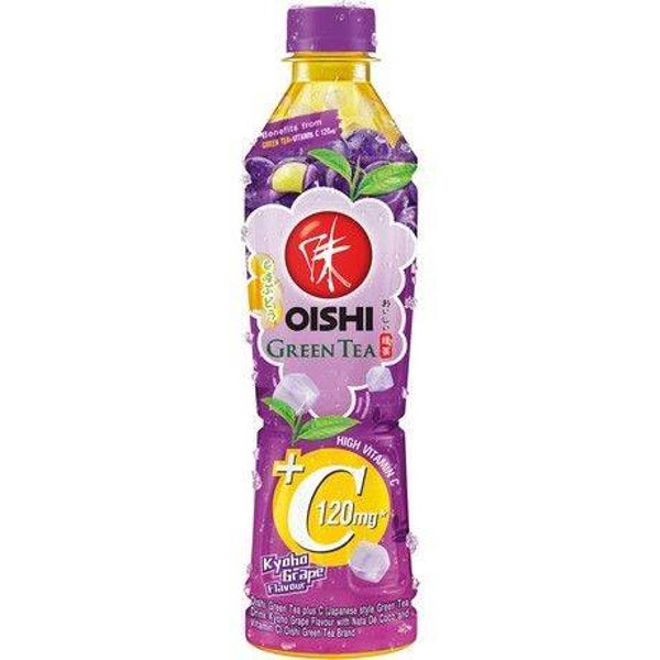 Green Tea Drink Kyoho Grape 394 ML OISHI