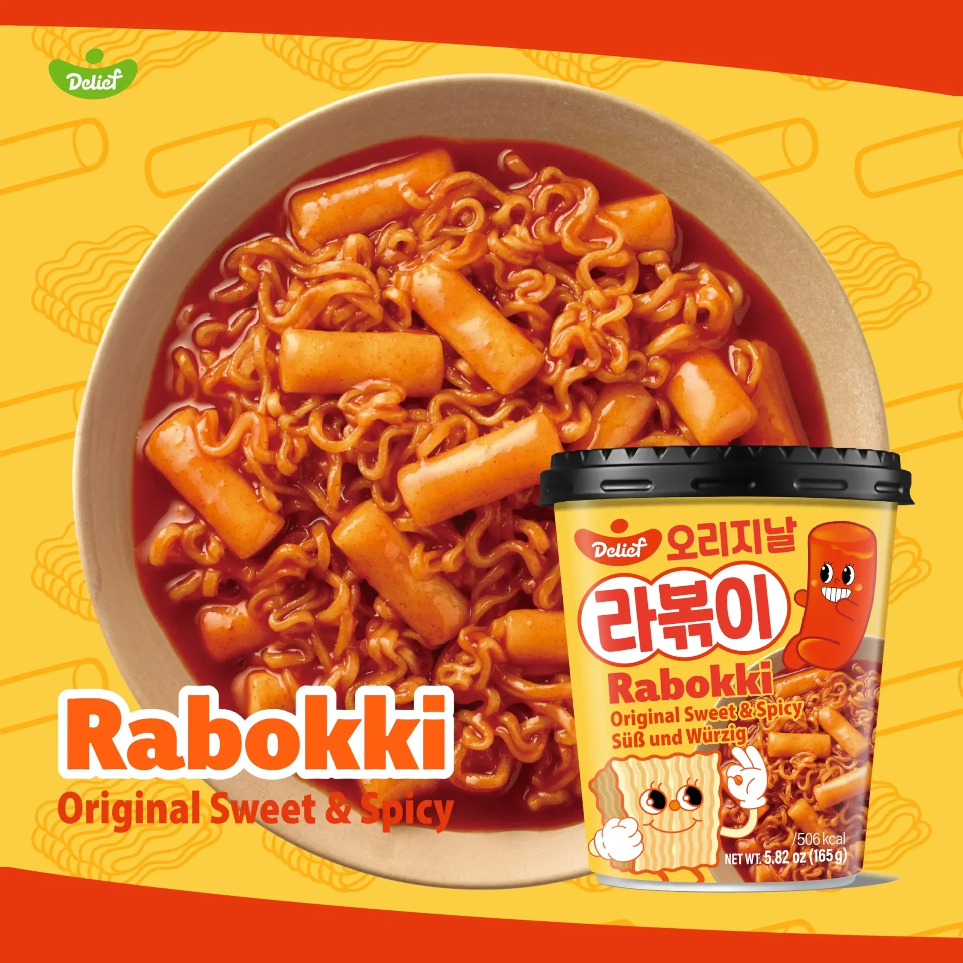 RABOKKI ORIGINAL 165g DELIEF